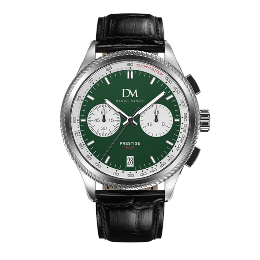 Prestige Green 40mm Leather - Daniel Minuti