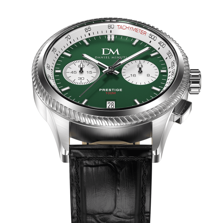 Prestige Green 40mm Leather - Daniel Minuti